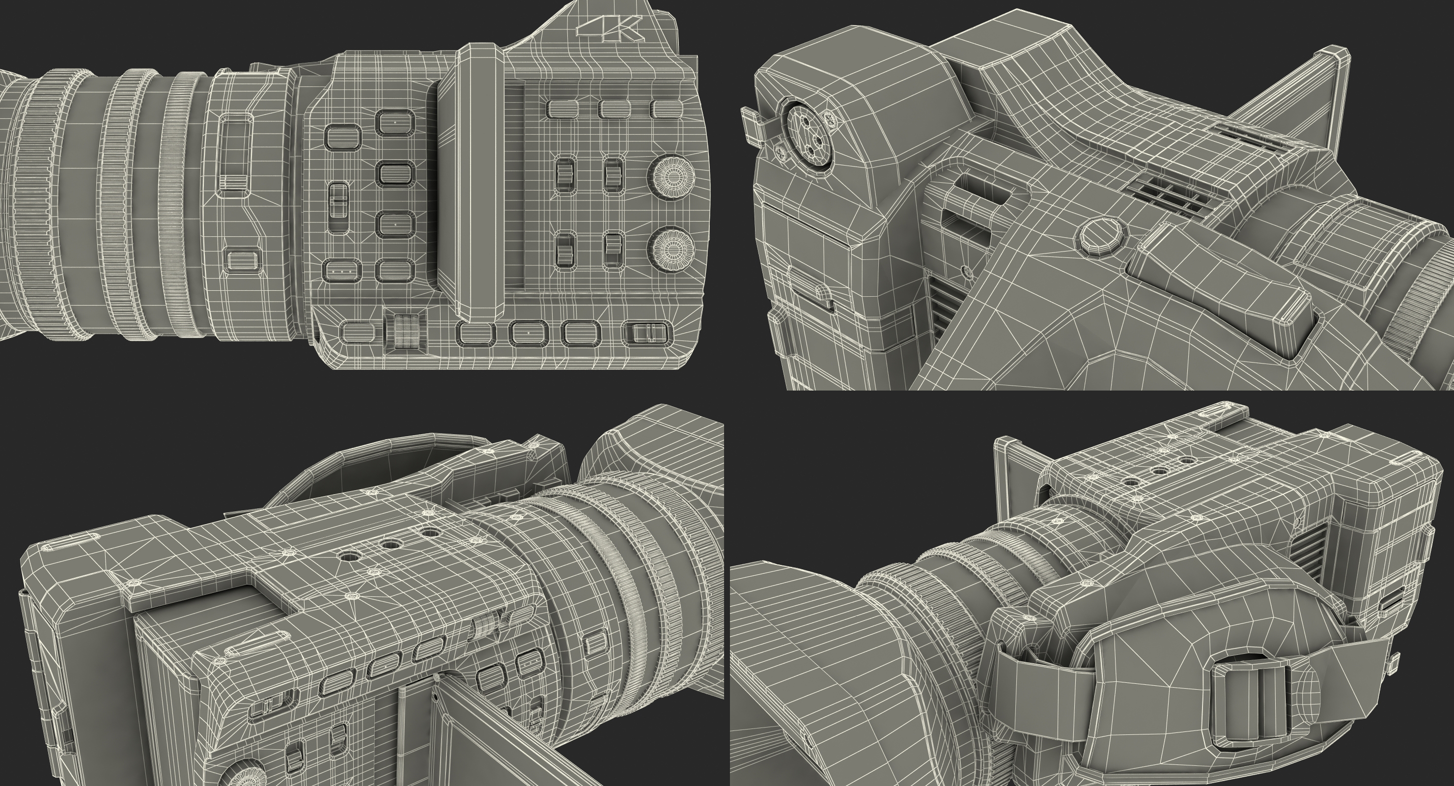 3D model Full HD Camcorder Generic