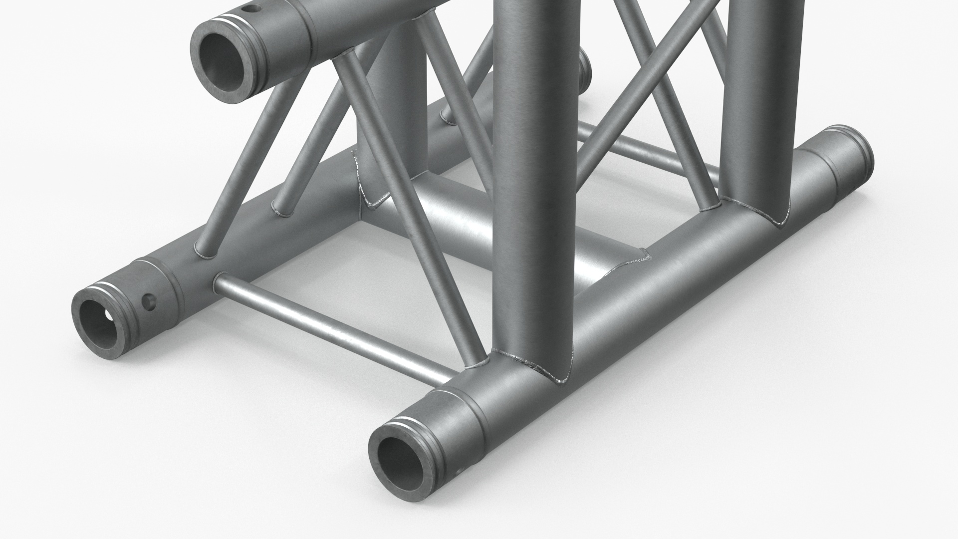 Triangular Truss Modular 3D model