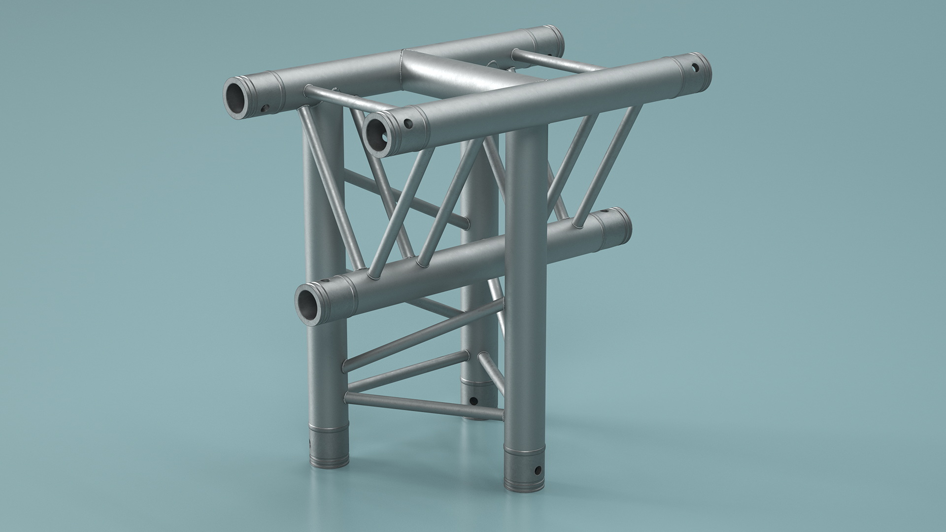 Triangular Truss Modular 3D model
