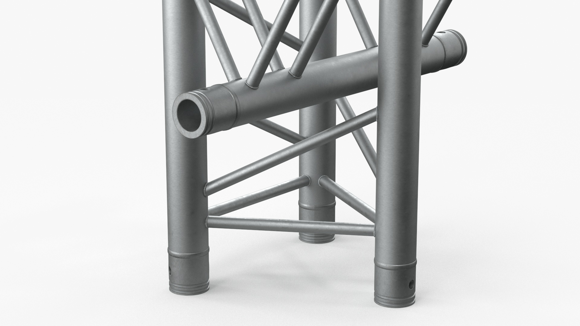 Triangular Truss Modular 3D model
