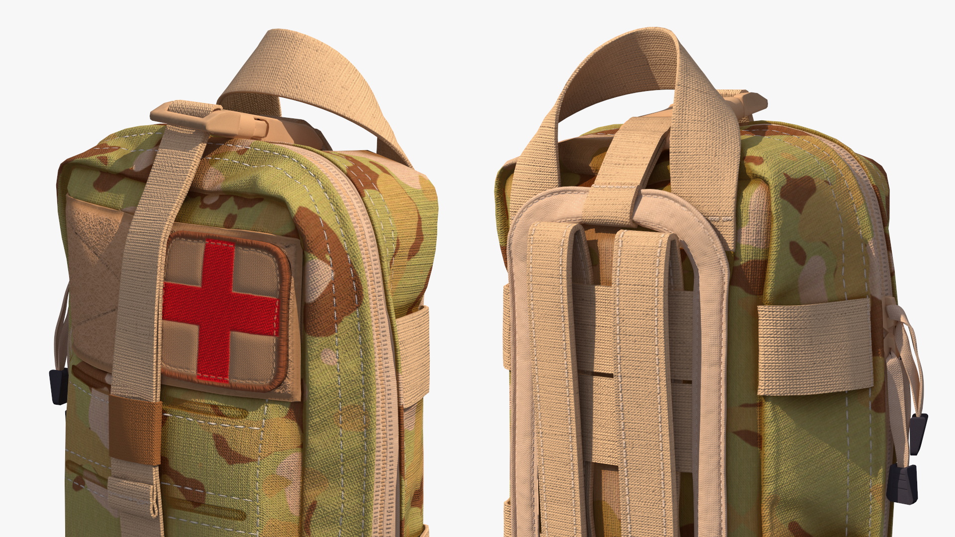 First Aid Kit Pouch Camouflage Game Ready, view 4