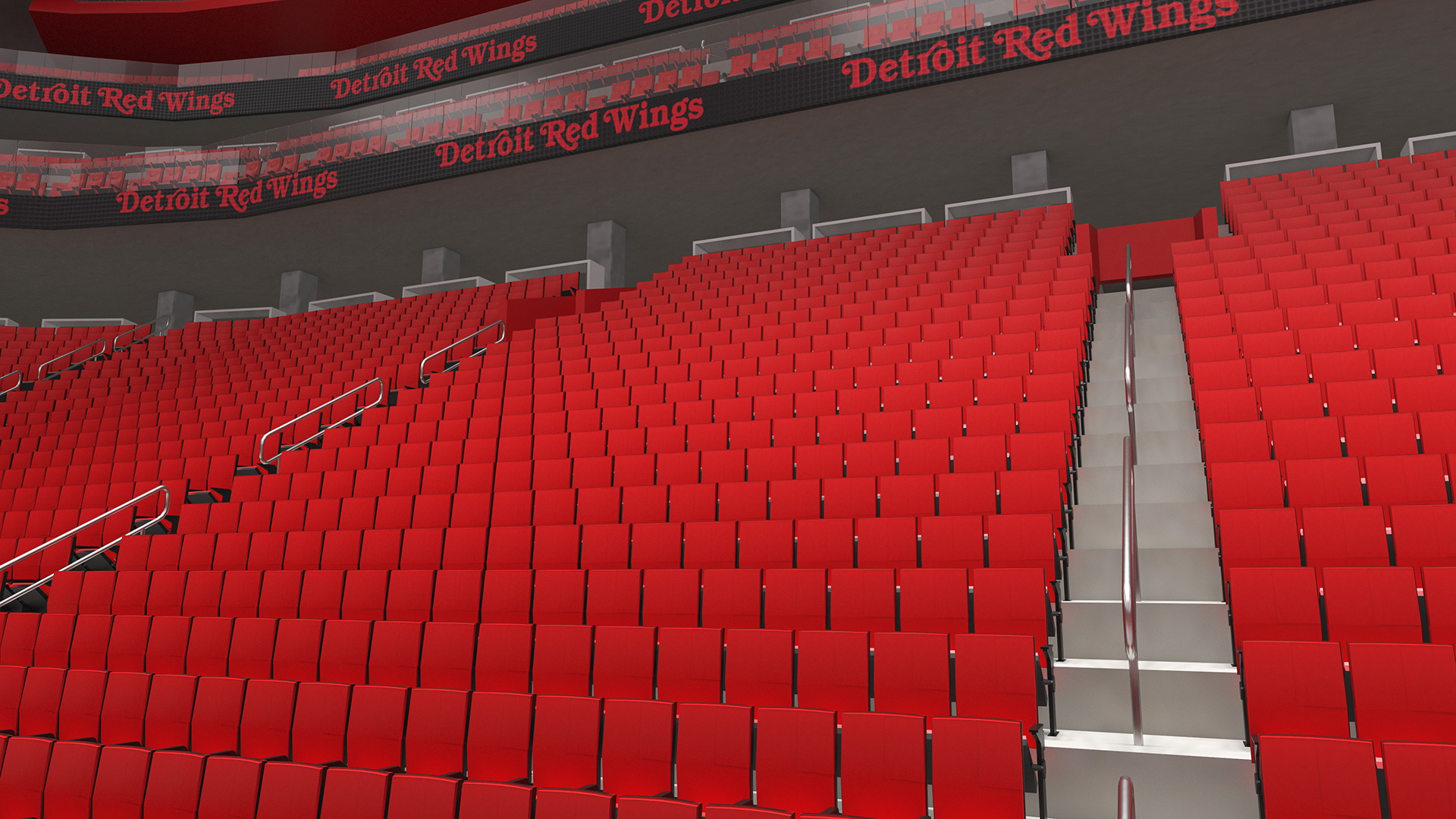 NHL Arena 3D model