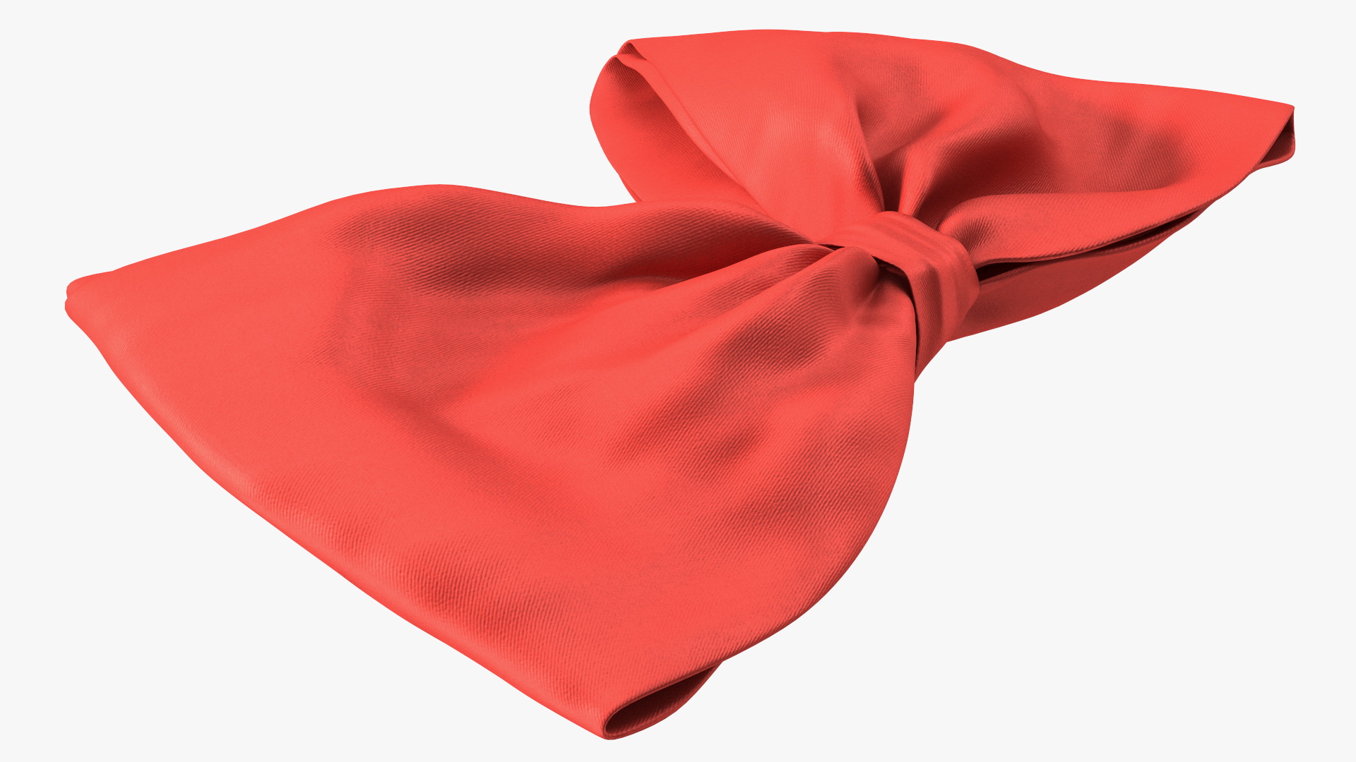3D Bow Tie Red