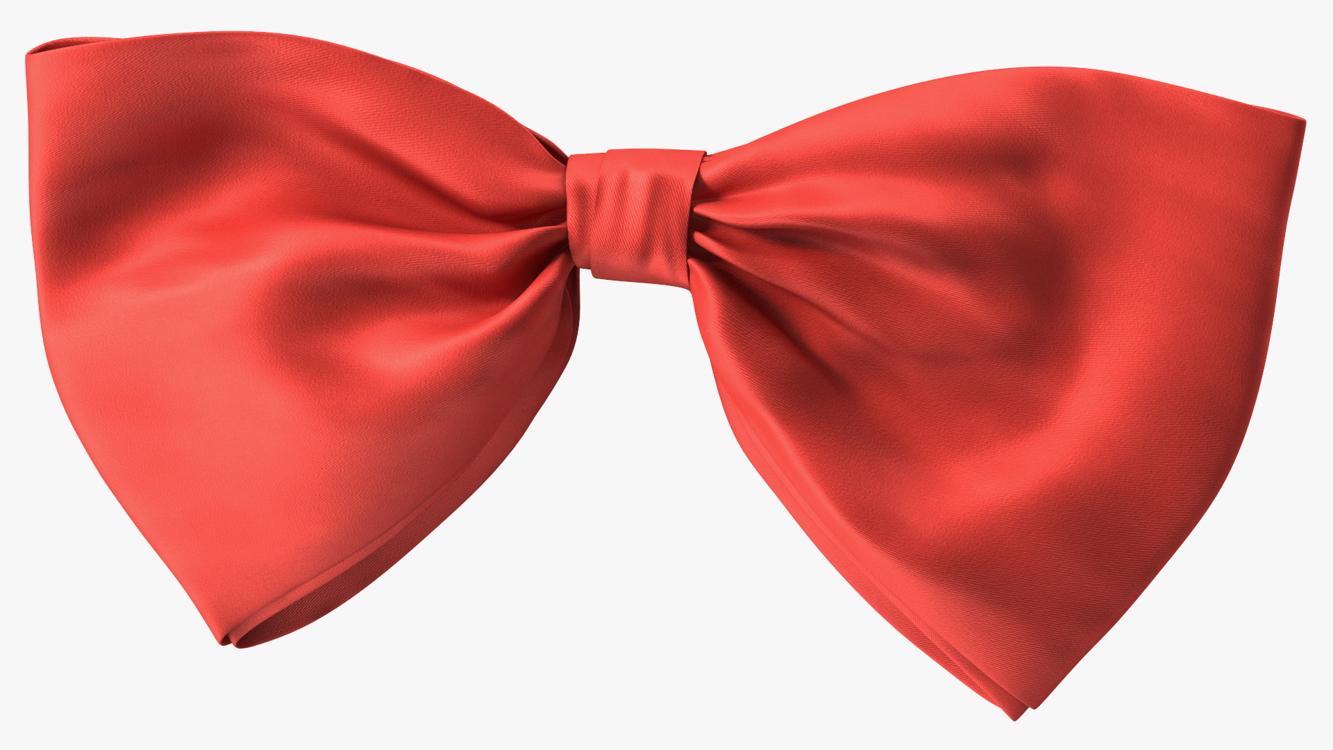 3D Bow Tie Red