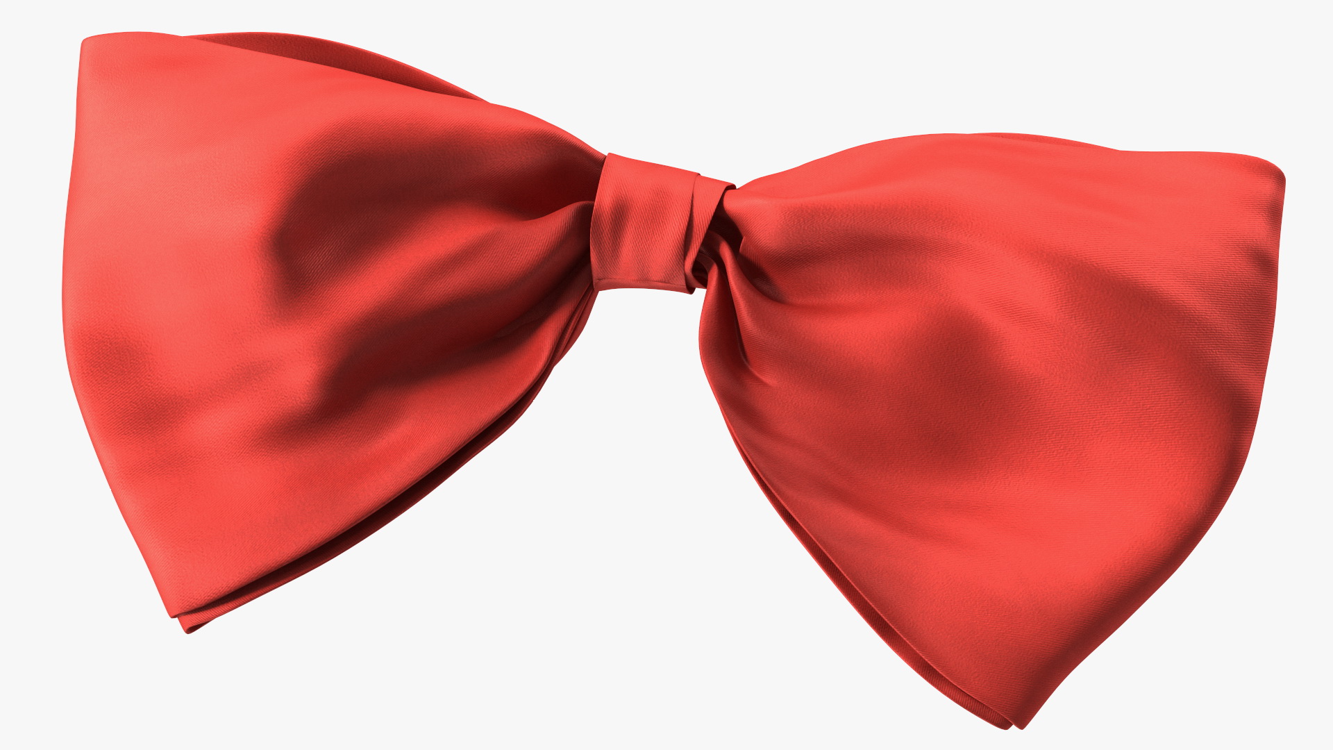 3D Bow Tie Red