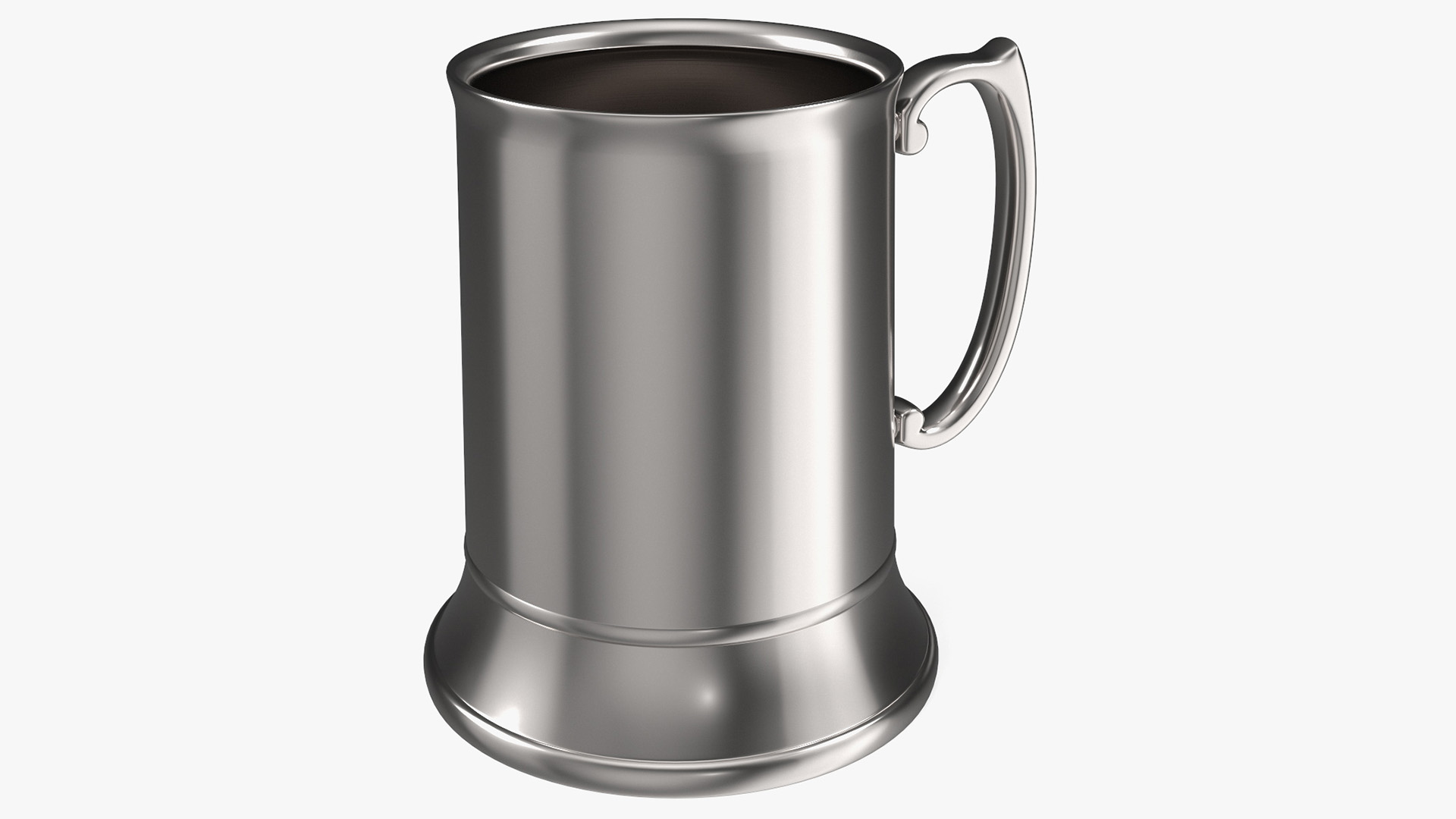 Stainless Steel Beer Mug 3D model