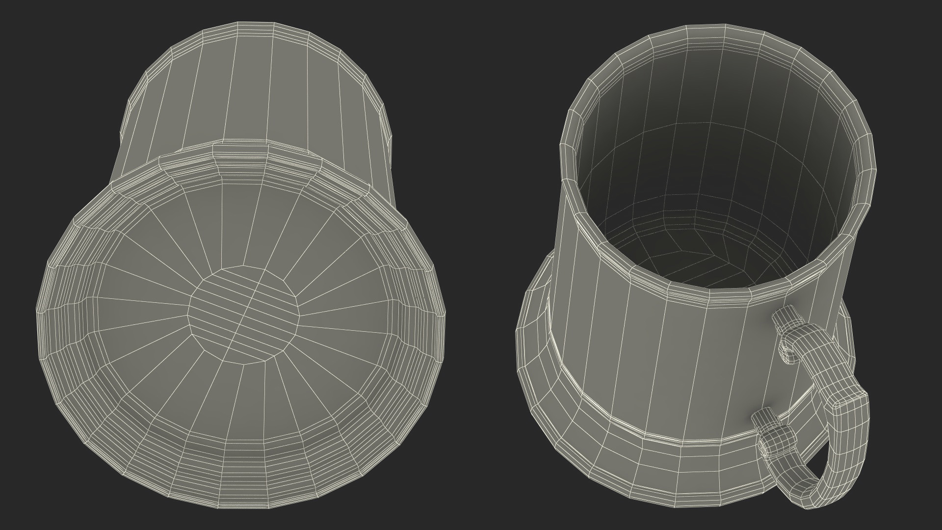 Stainless Steel Beer Mug 3D model