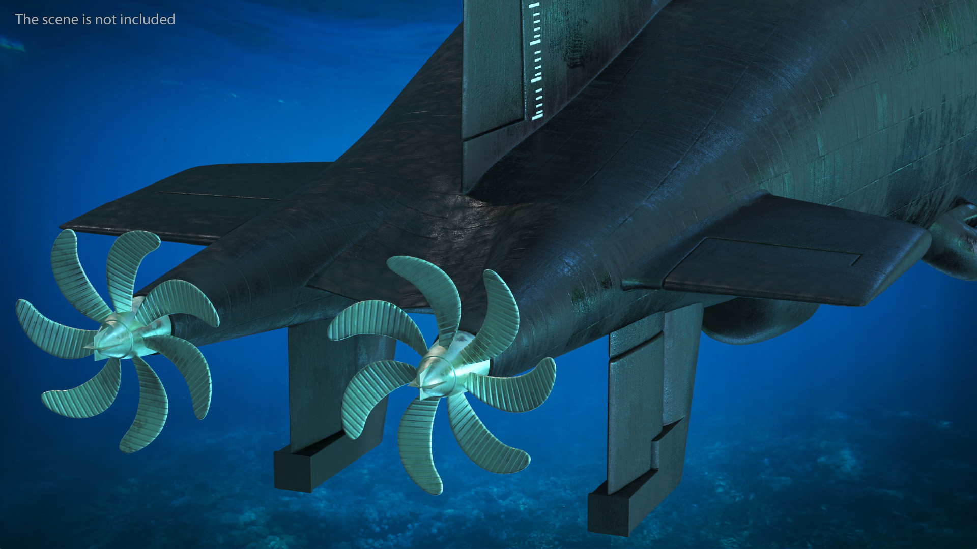 3D model Submarine Belgorod K-329 OSCAR II Rigged