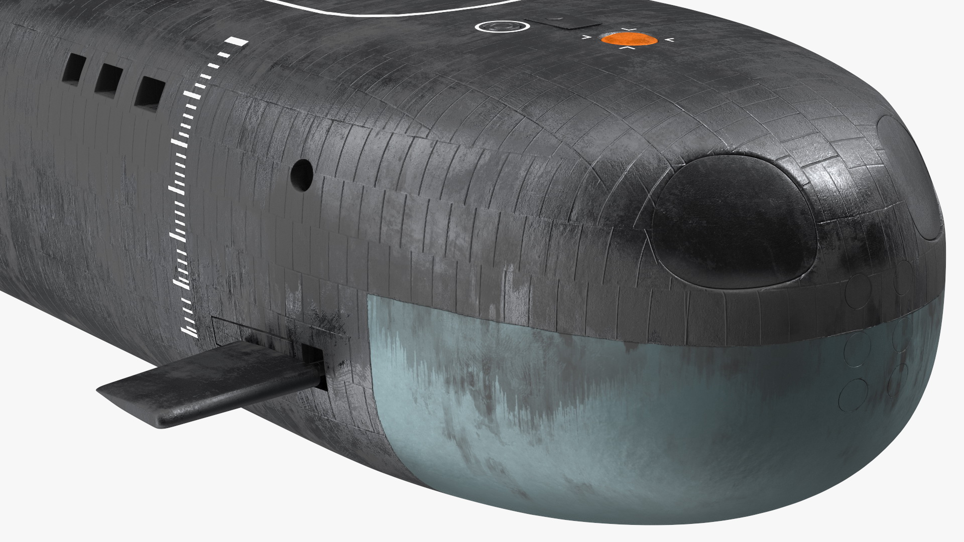 3D model Submarine Belgorod K-329 OSCAR II Rigged