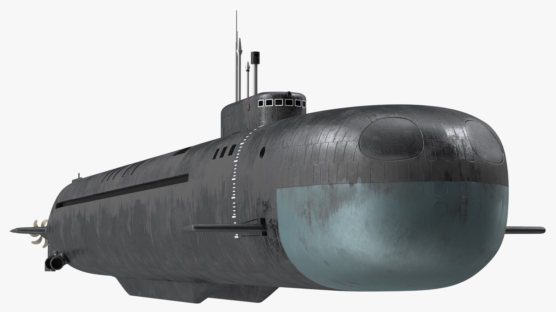 3D model Submarine Belgorod K-329 OSCAR II Rigged
