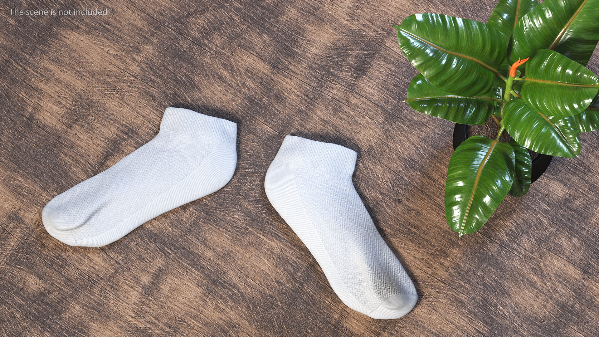 3D model Socks Grey Idle