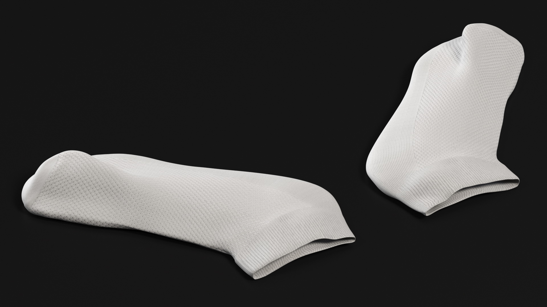 3D model Socks Grey Idle