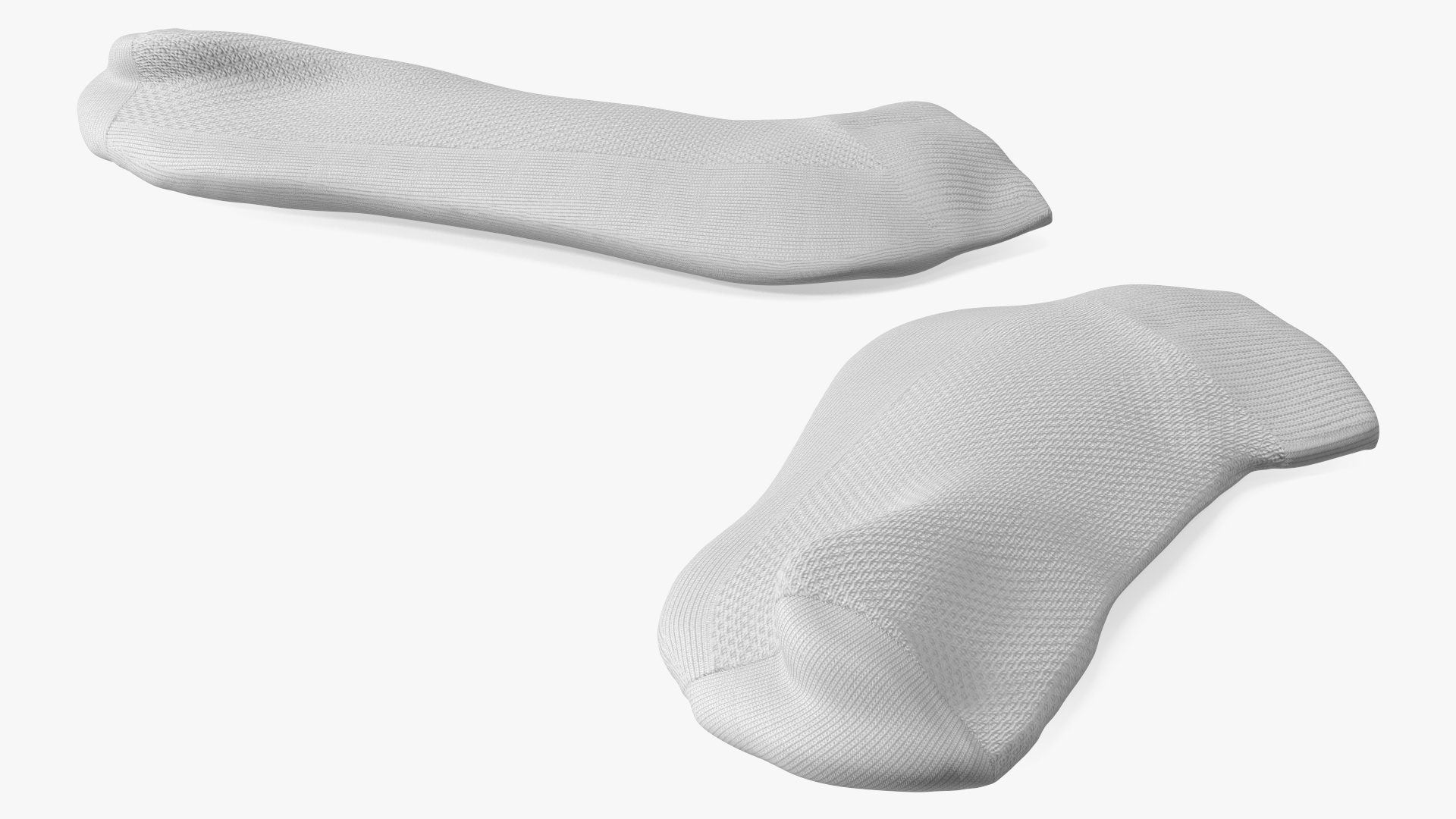 3D model Socks Grey Idle