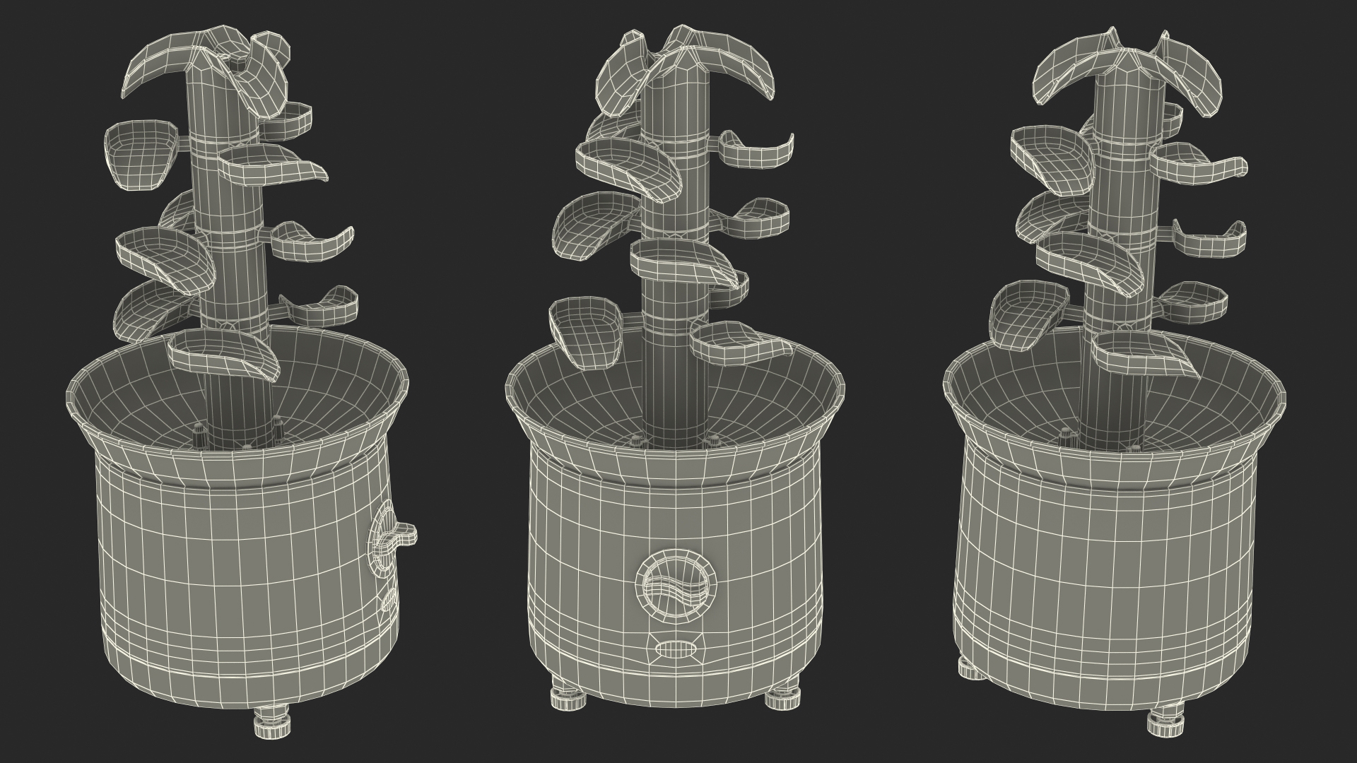 3D model Fondue Maker Machine