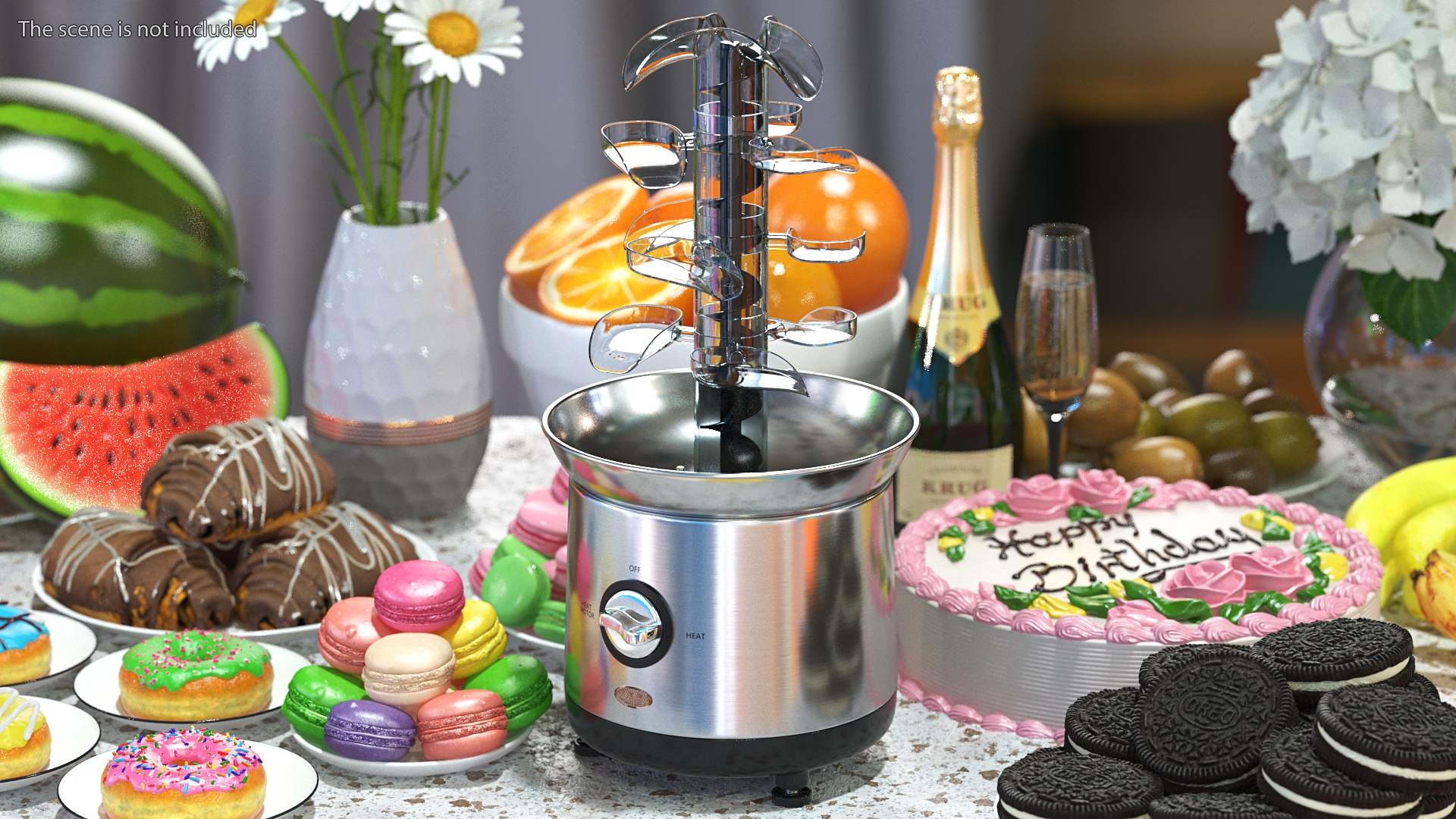 3D model Fondue Maker Machine