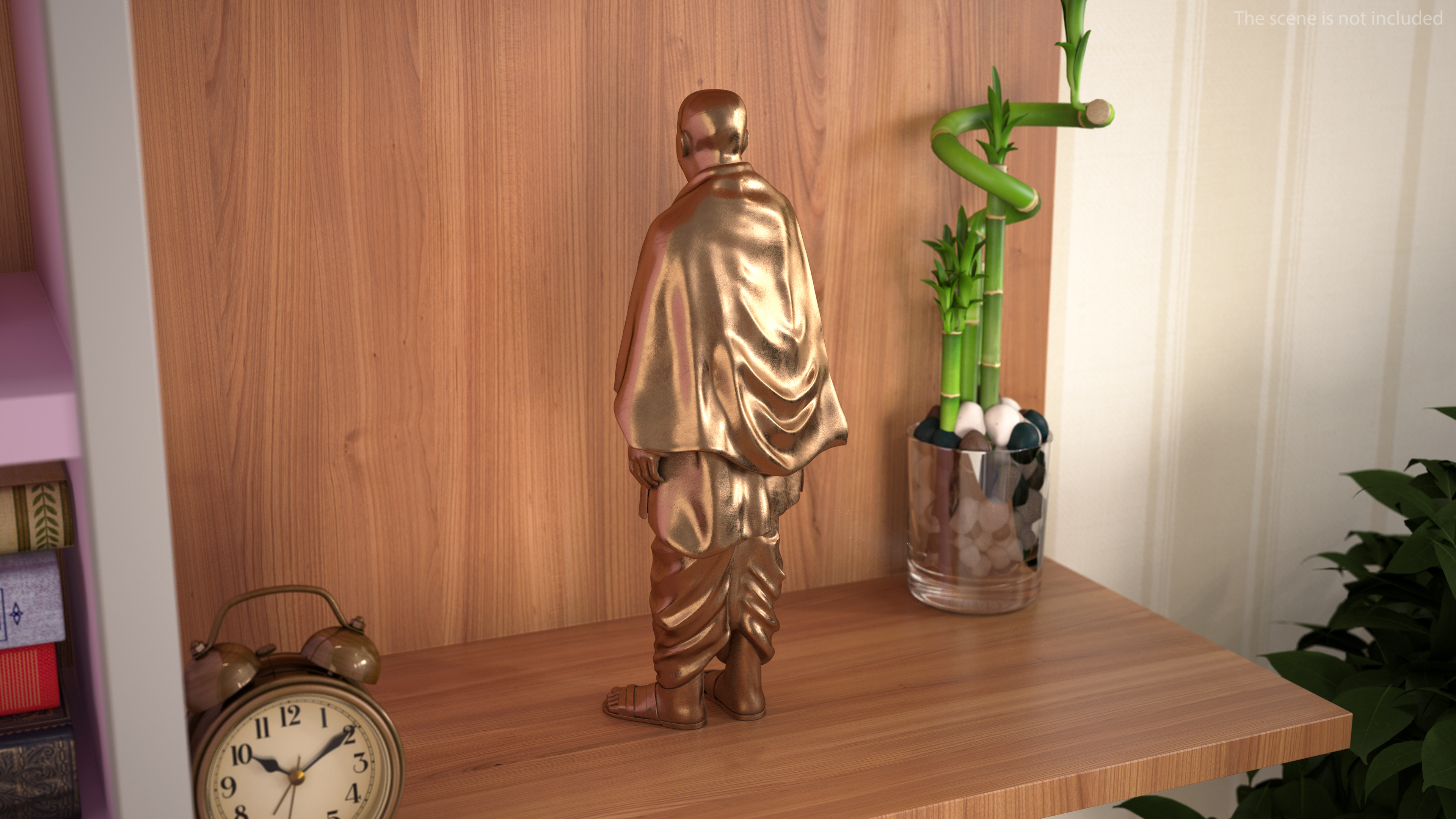 Bronze Indian Man Statue for 3D Print 3D