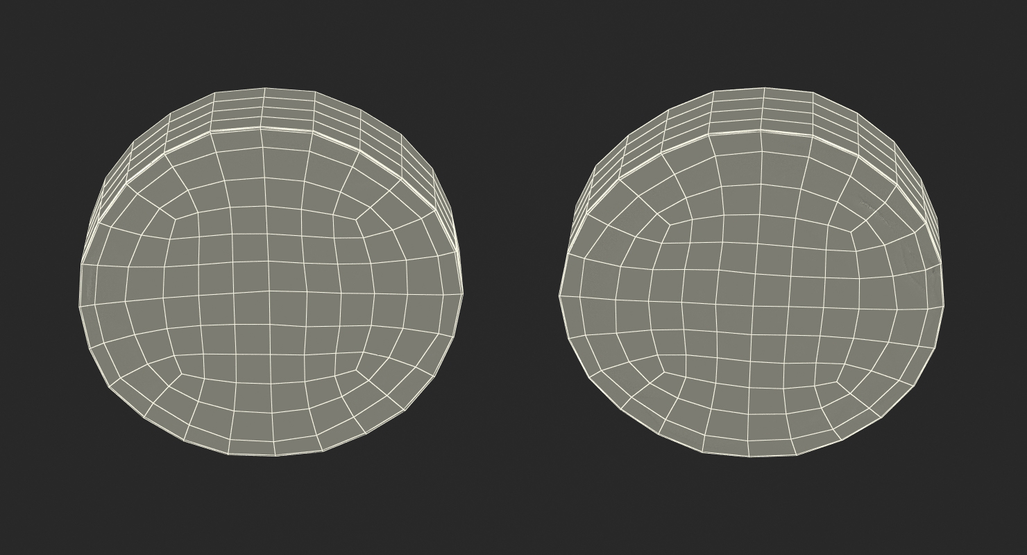 3D Zucchini Section