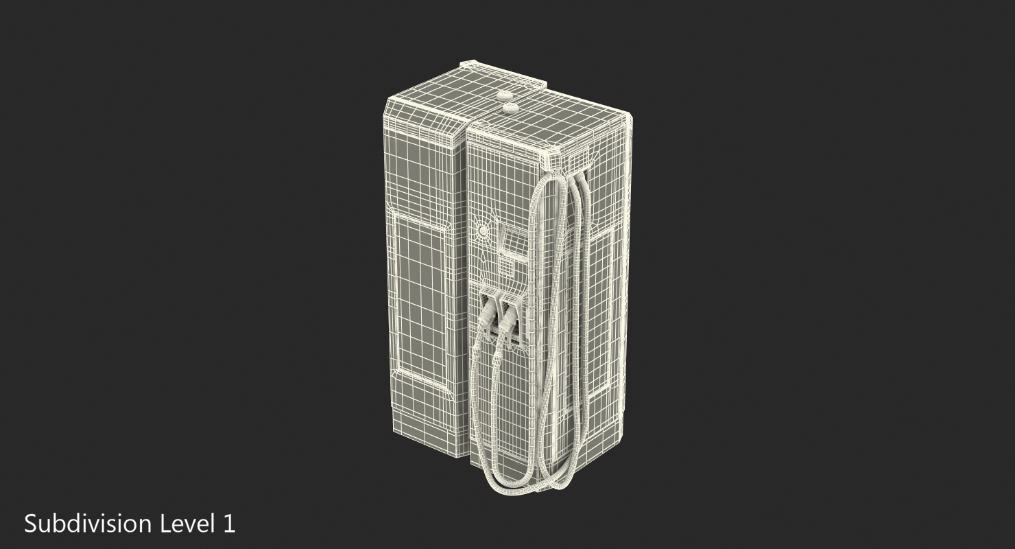 3D Fast EV Charger Generic model