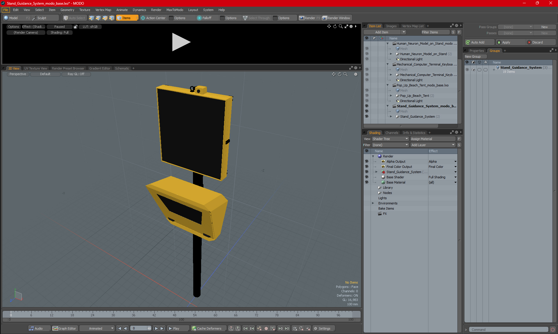 3D Stand Guidance System