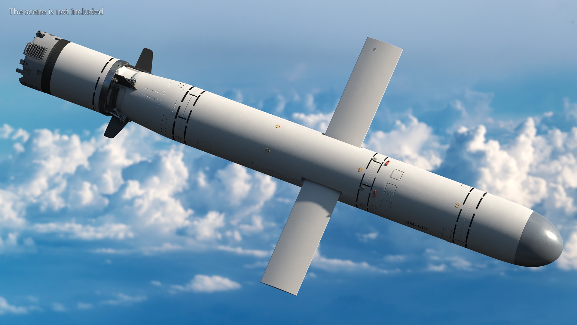 Cruise Missile 3M-14 Kalibr 3D