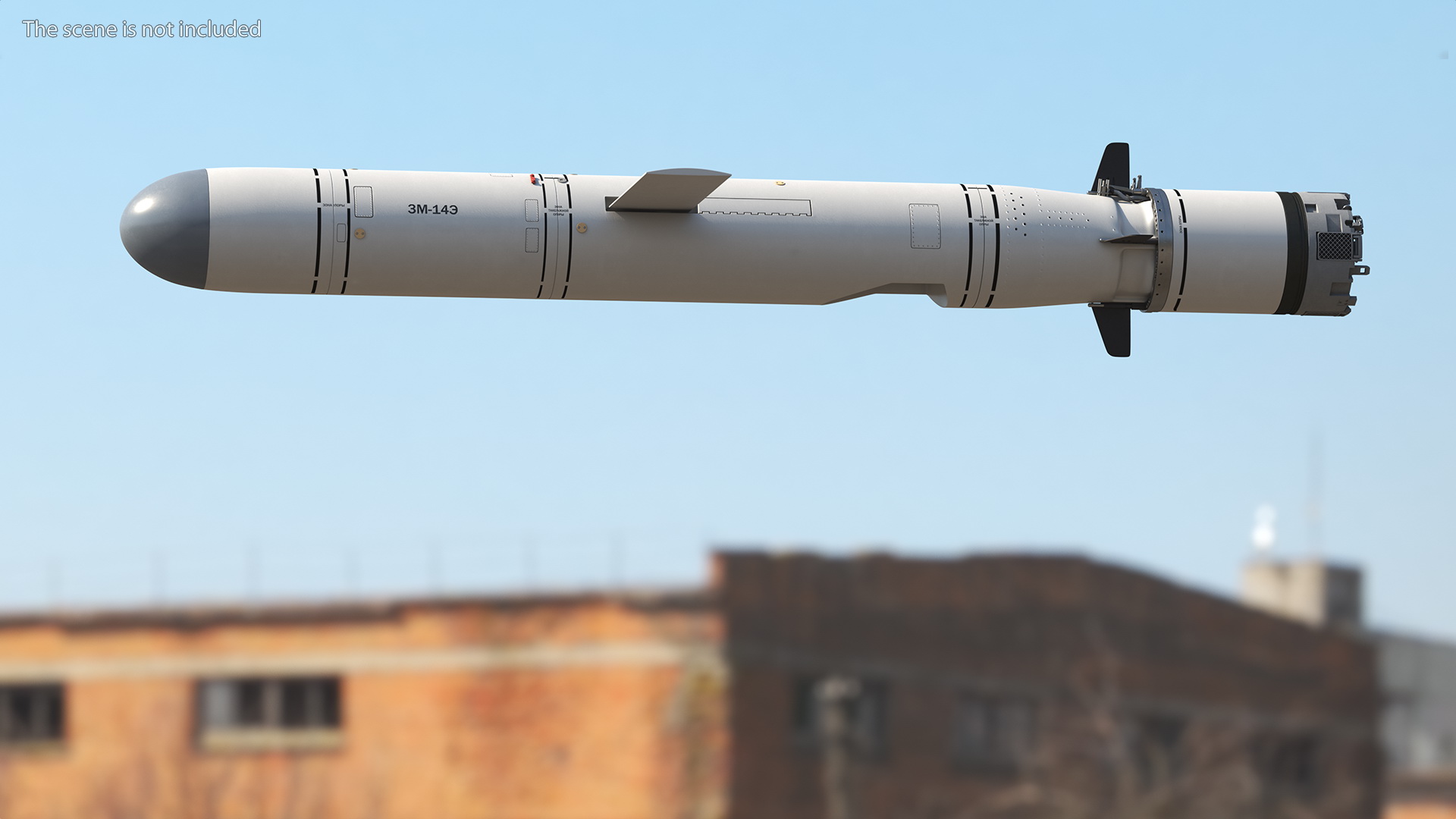 Cruise Missile 3M-14 Kalibr 3D