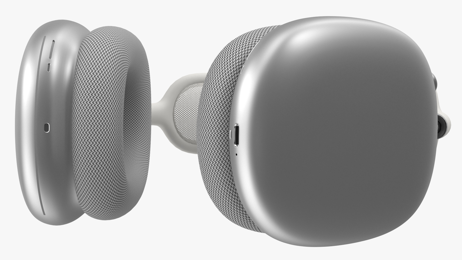 AirPods Max Headphones Silver 3D model