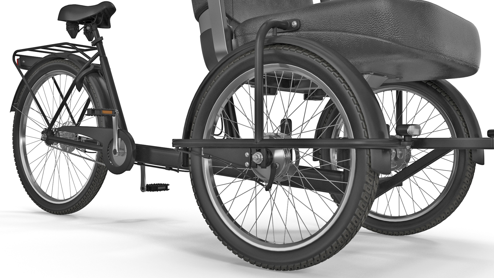 Cycle Rickshaw 3D model