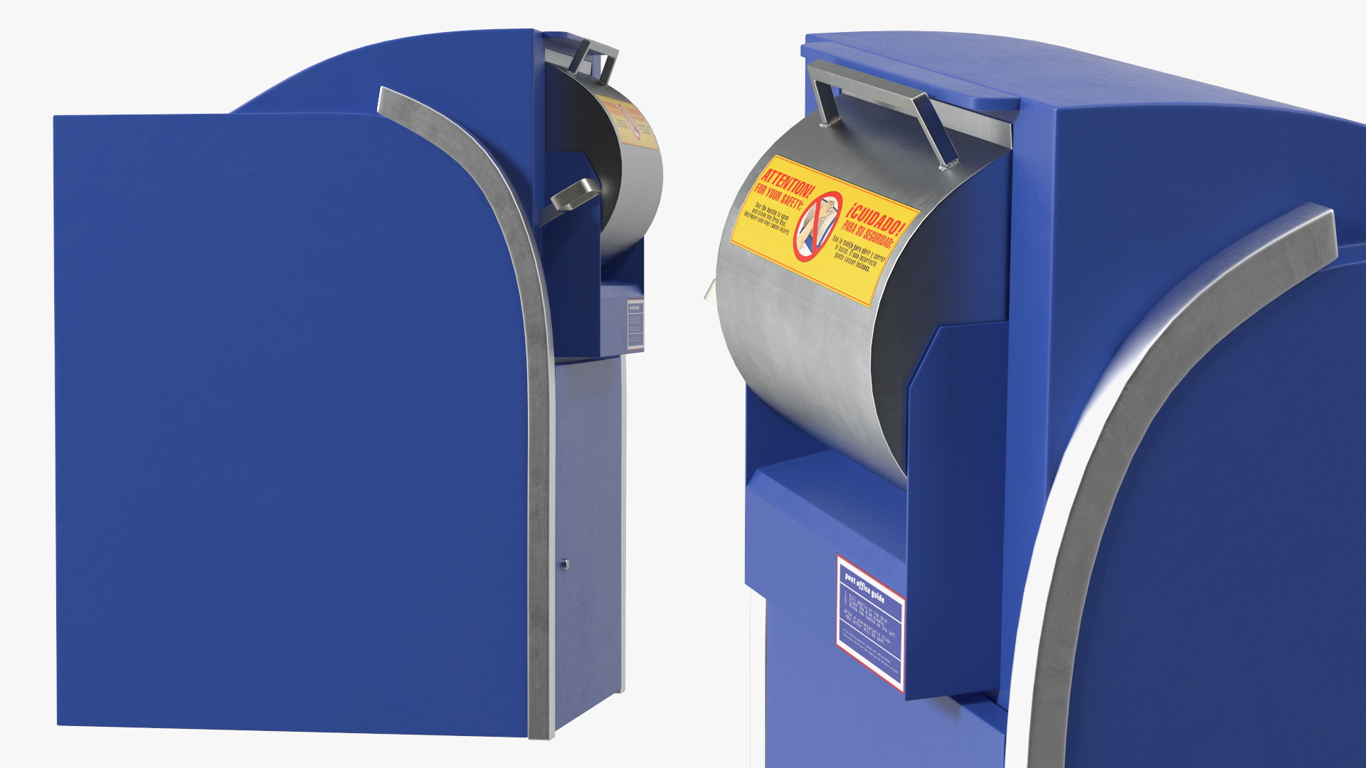 Parcel Drop Box Big 3D model