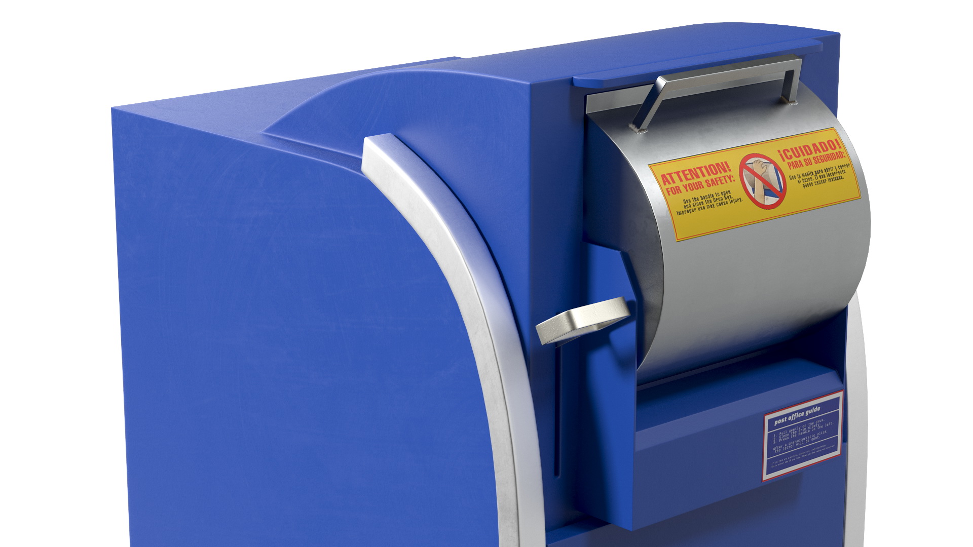 Parcel Drop Box Big 3D model