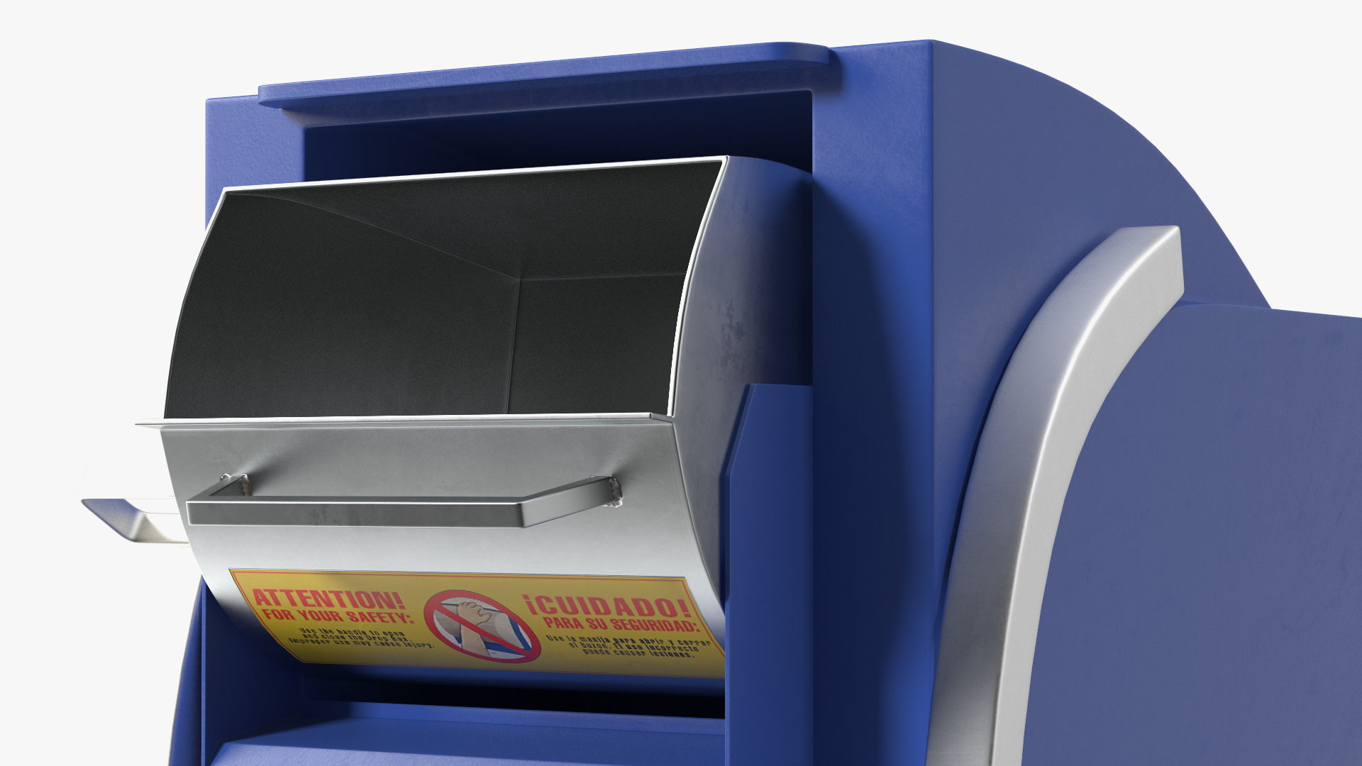 Parcel Drop Box Big 3D model