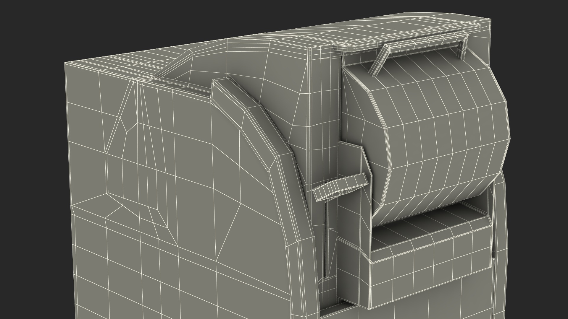 Parcel Drop Box Big 3D model