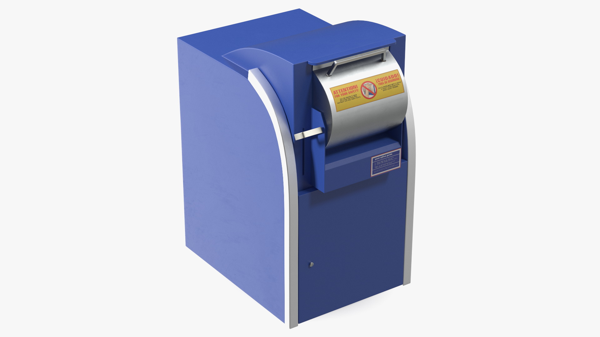 Parcel Drop Box Big 3D model