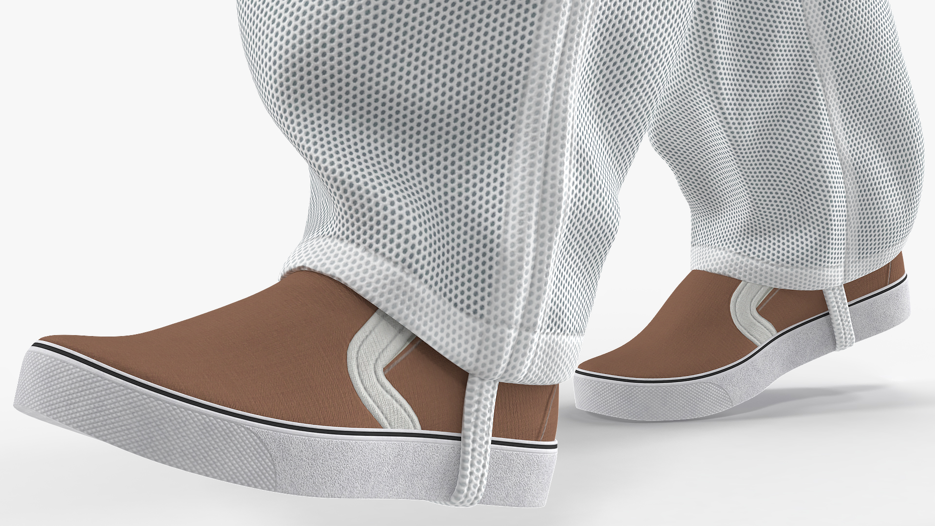 3D model Male Beekeeper in Full Suit Walking Pose