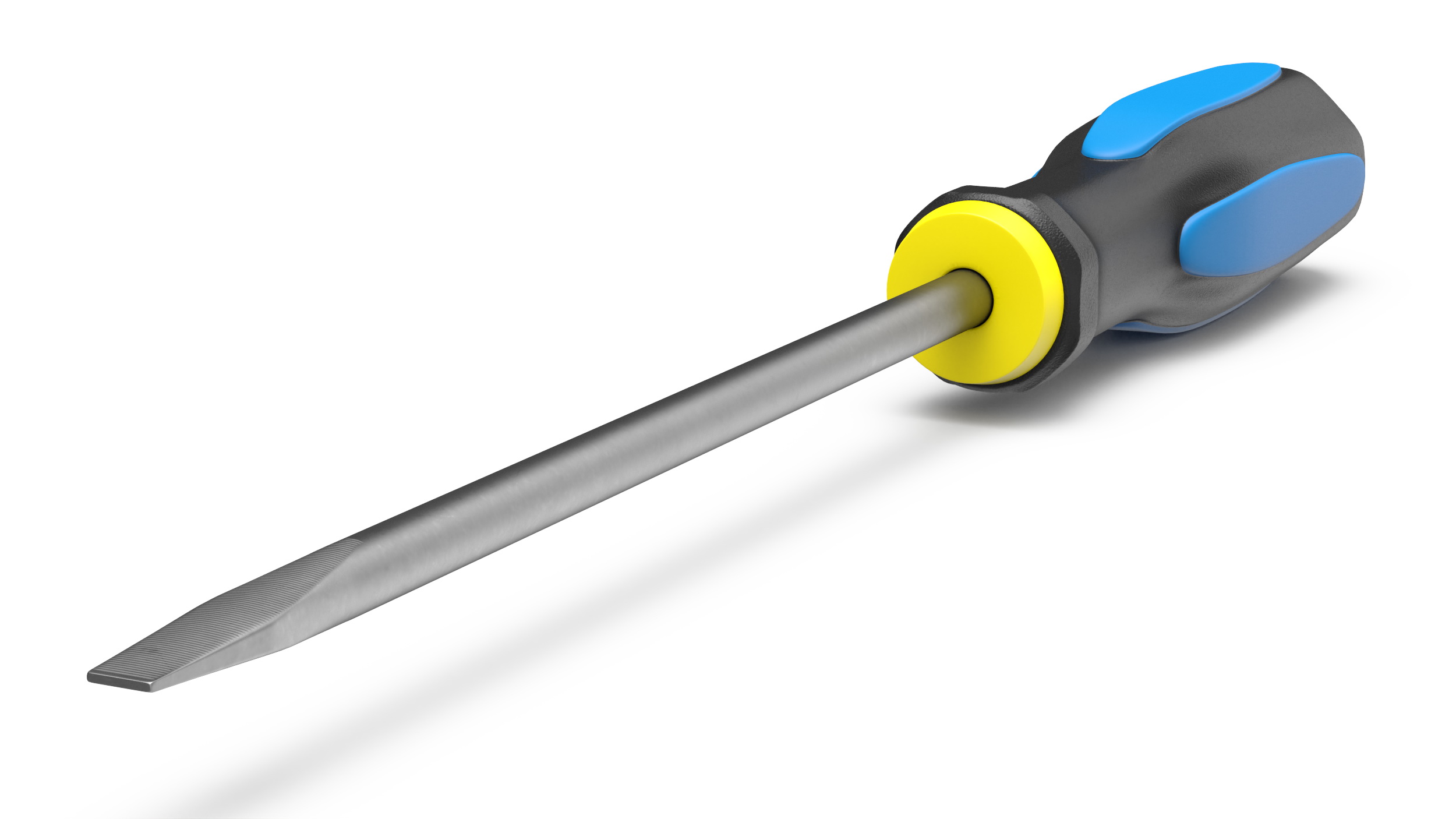 3D model Flat Head Screwdriver 8mm