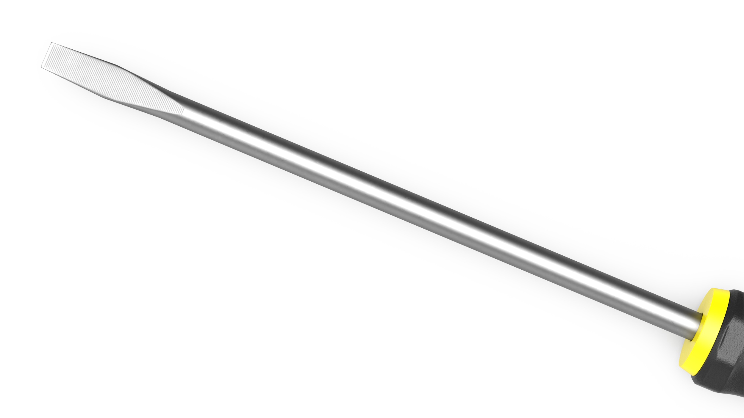 3D model Flat Head Screwdriver 8mm