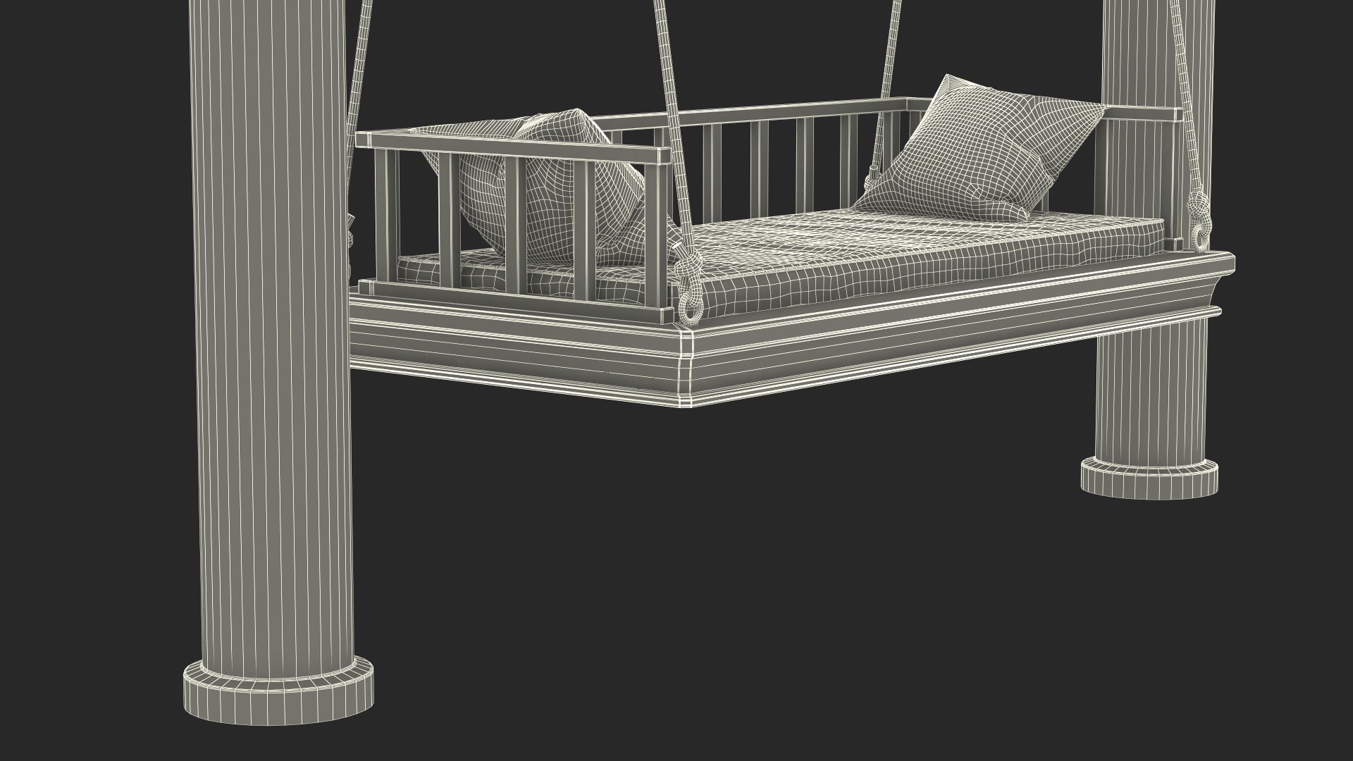 3D Hanging Swing Sofa model