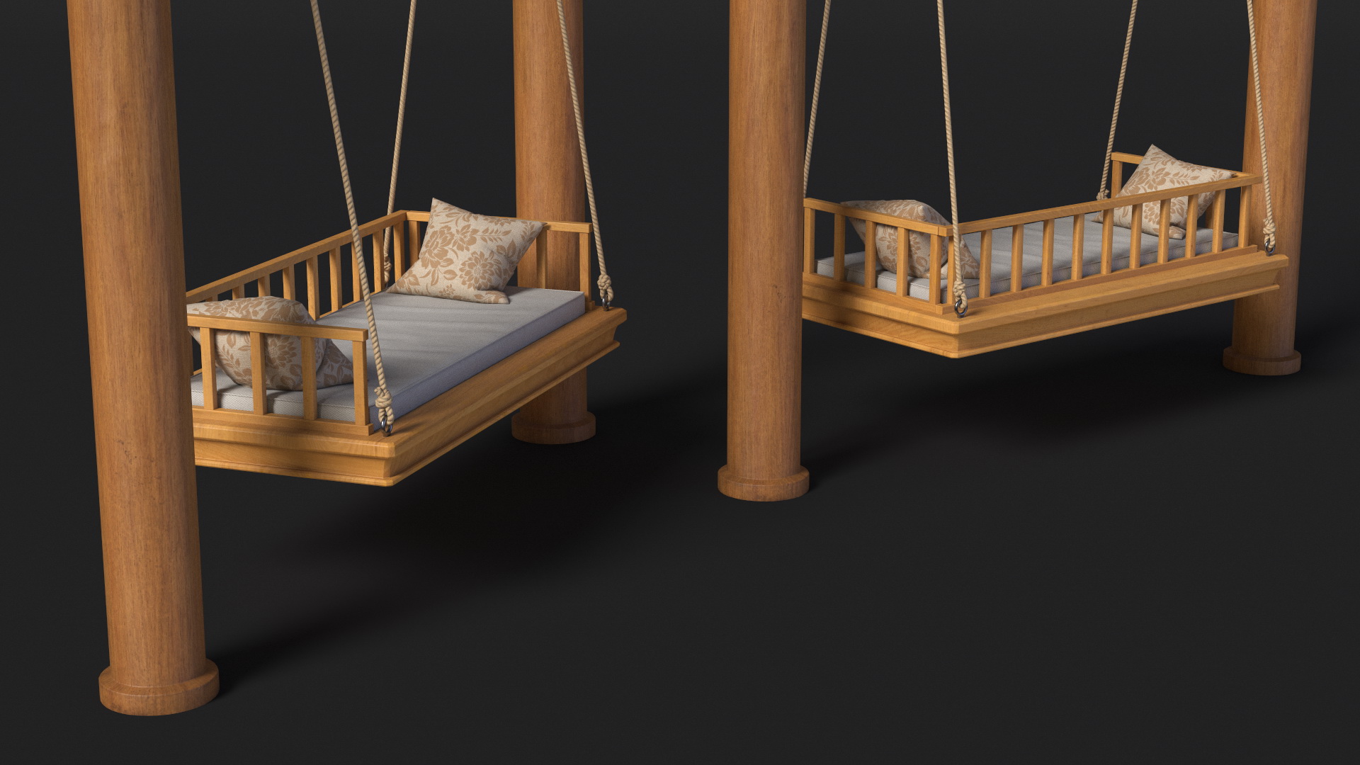 3D Hanging Swing Sofa model