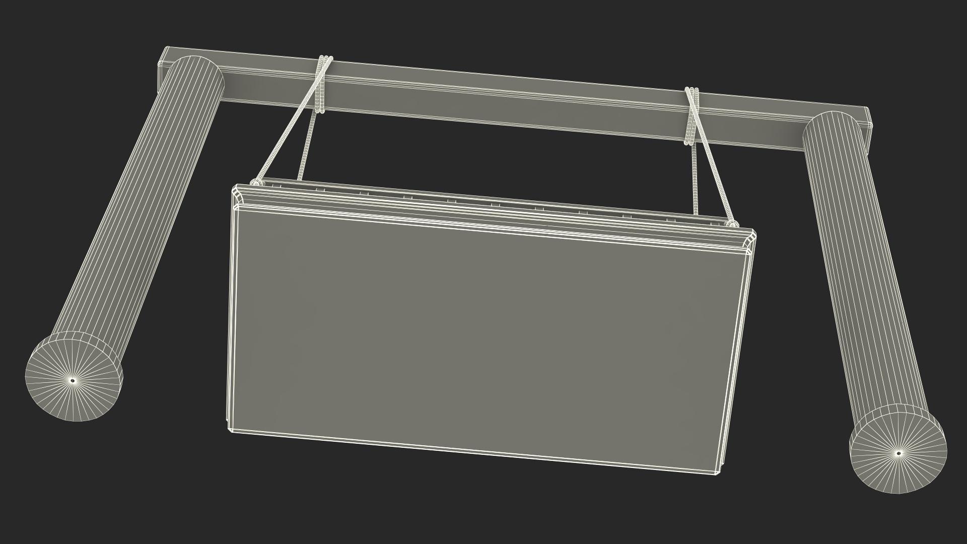 3D Hanging Swing Sofa model