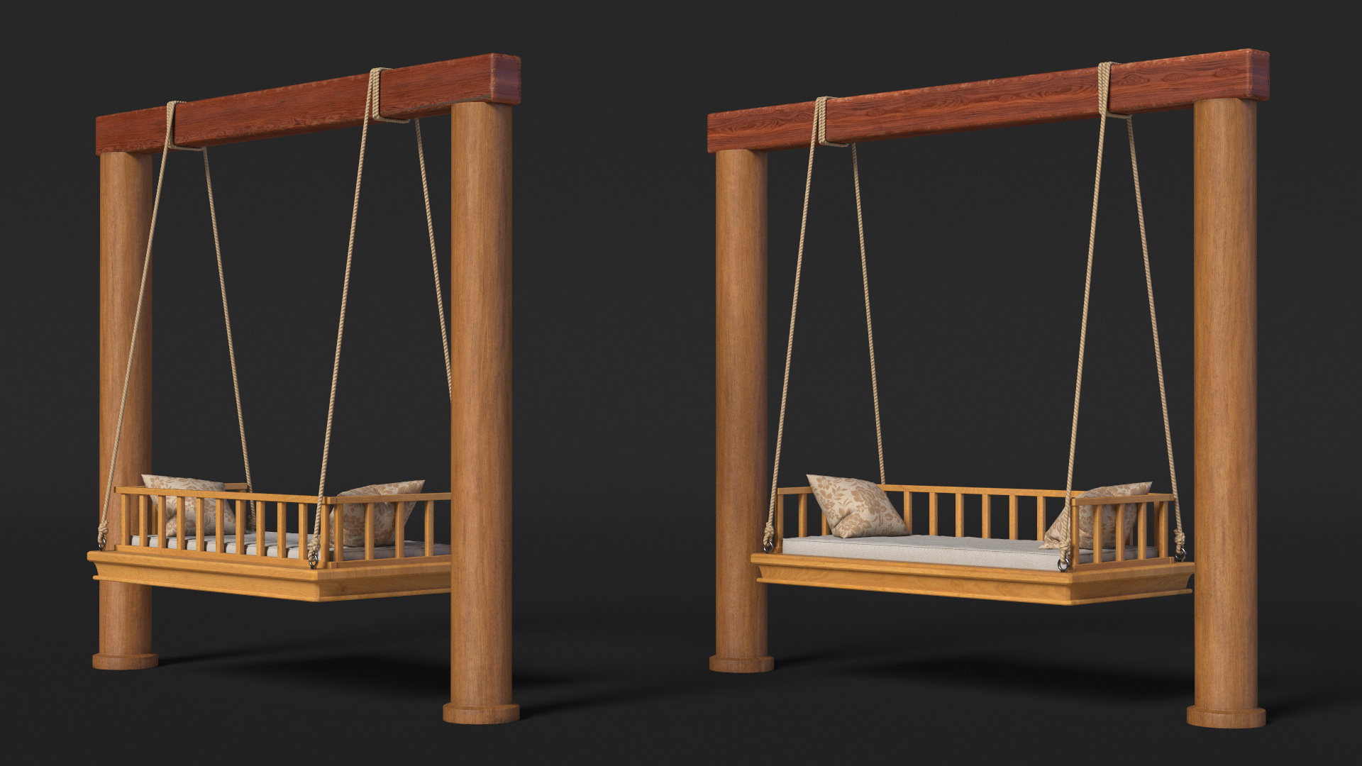 3D Hanging Swing Sofa model
