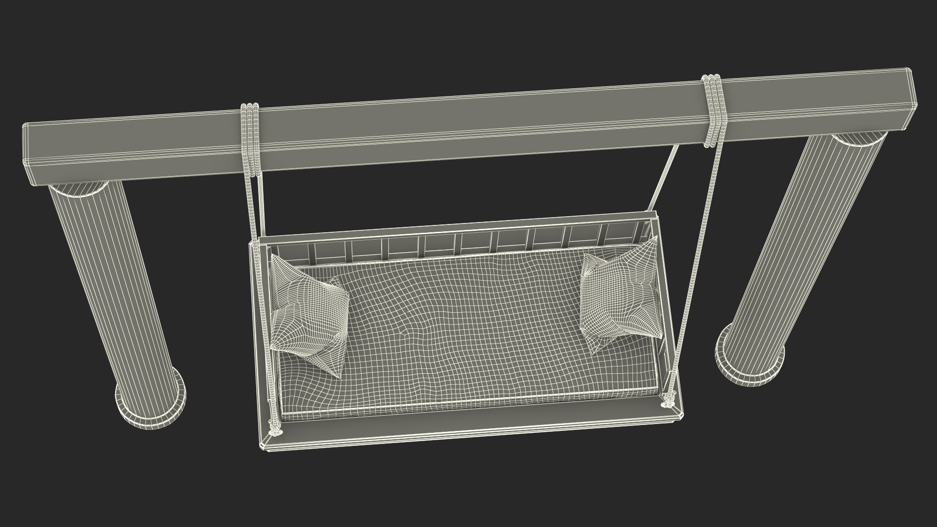 3D Hanging Swing Sofa model