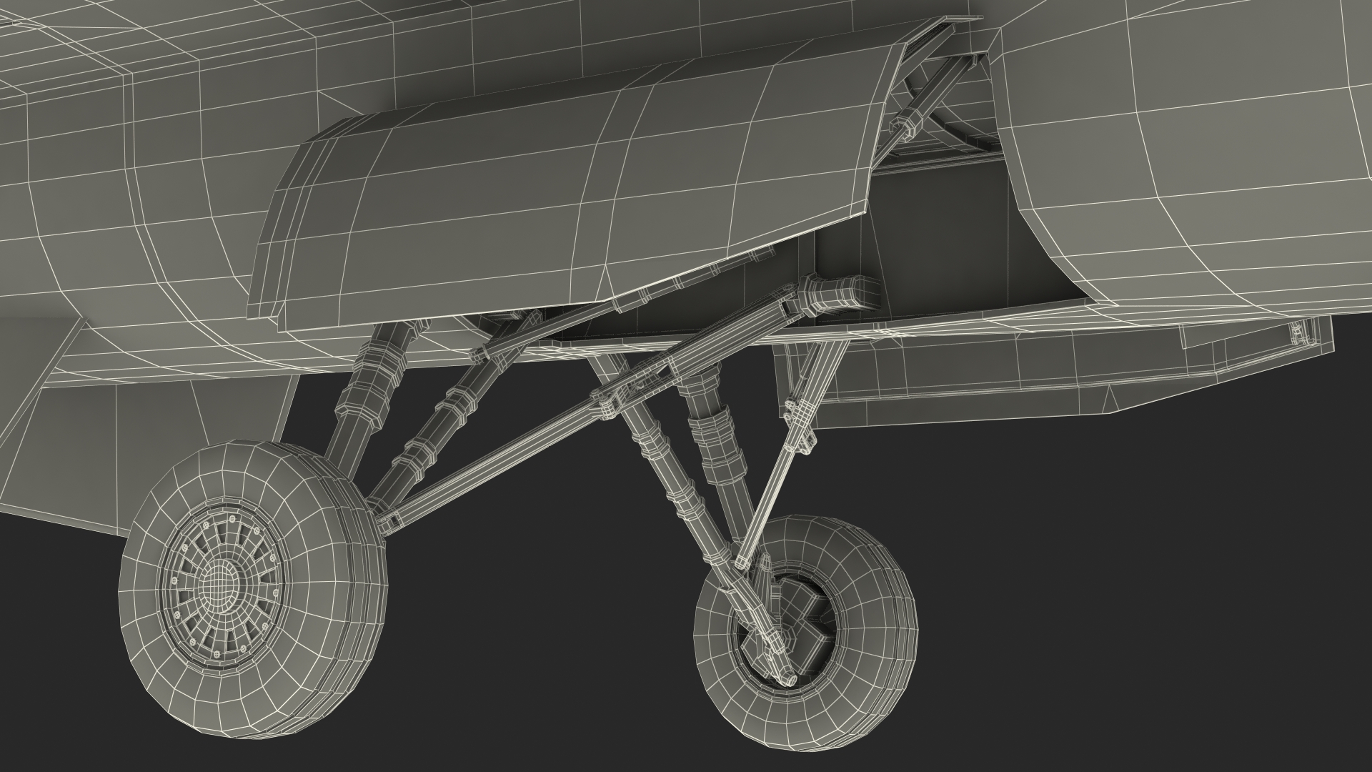 3D model Fighter F 16 Fighting Falcon US Air Force With a Pilot Rigged for Cinema 4D