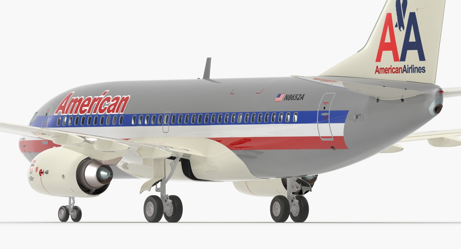 Boeing 737 700 American Airlines 3D