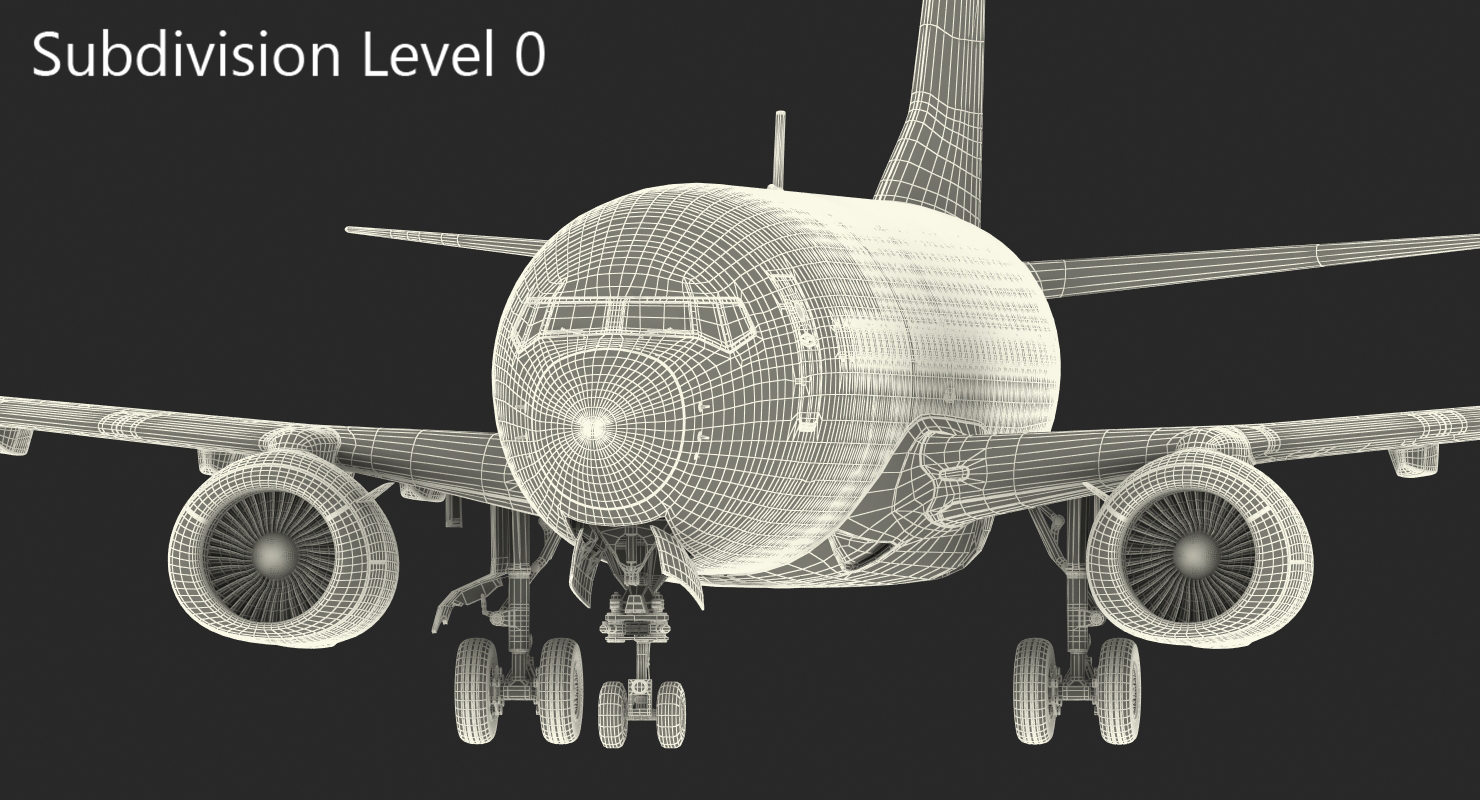 Boeing 737 700 American Airlines 3D