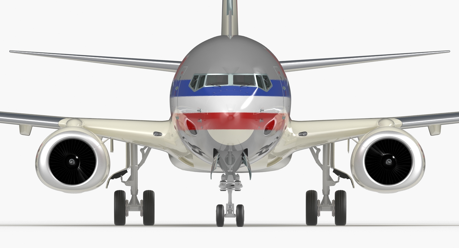 Boeing 737 700 American Airlines 3D