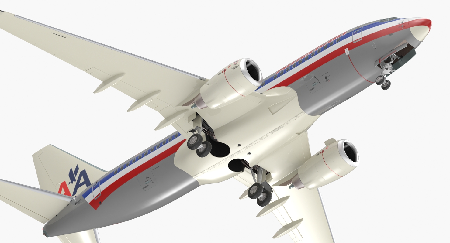 Boeing 737 700 American Airlines 3D