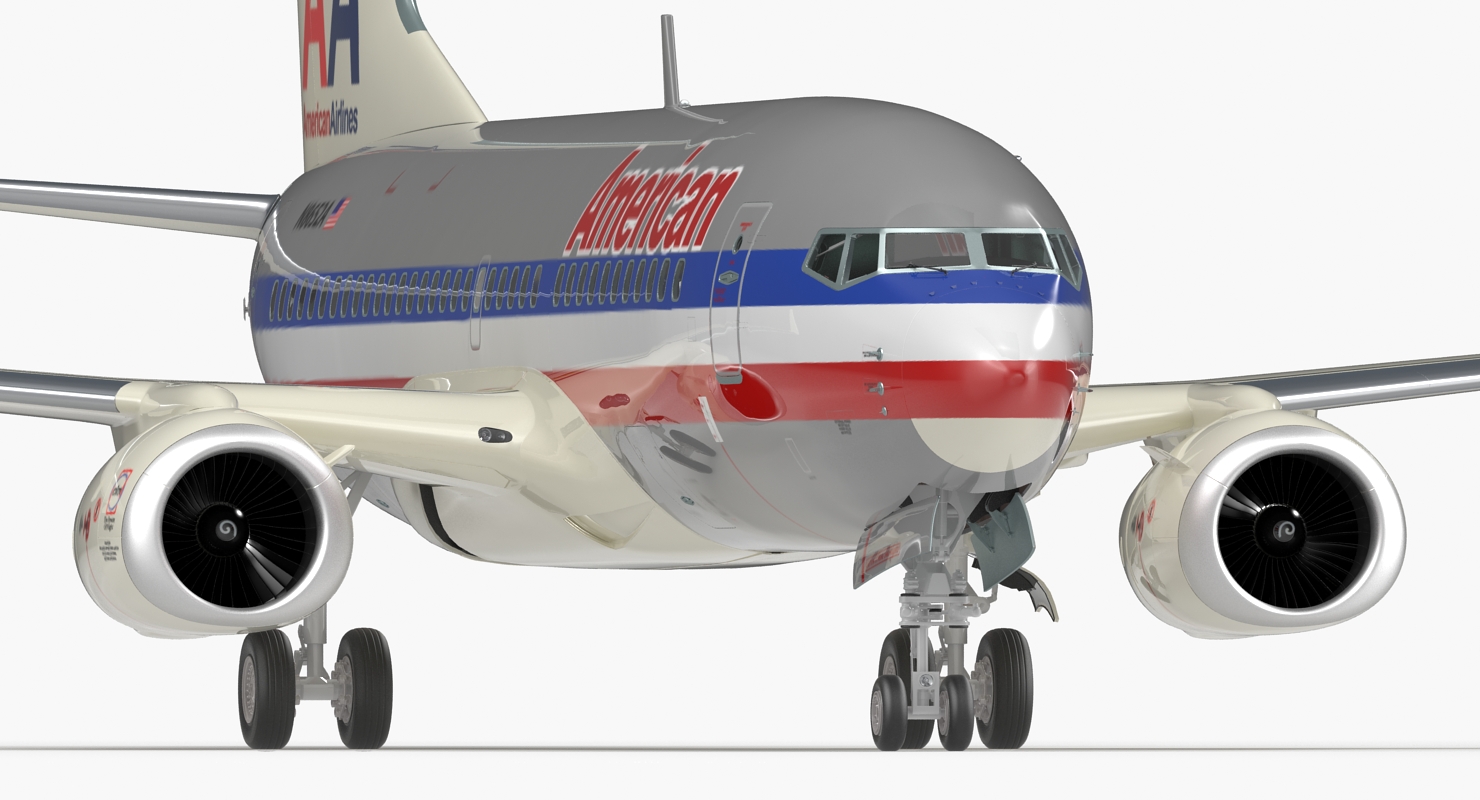 Boeing 737 700 American Airlines 3D