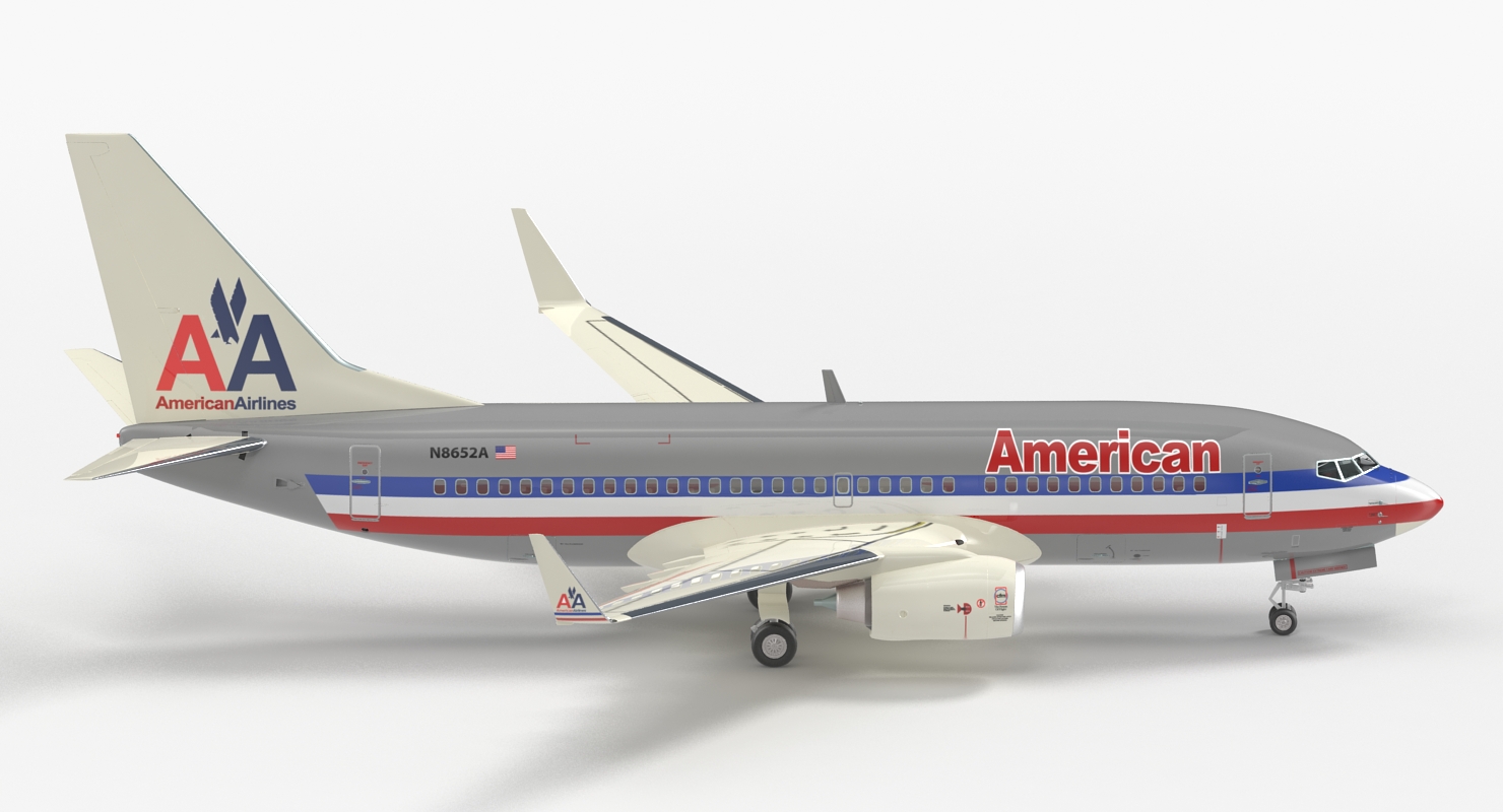 Boeing 737 700 American Airlines 3D