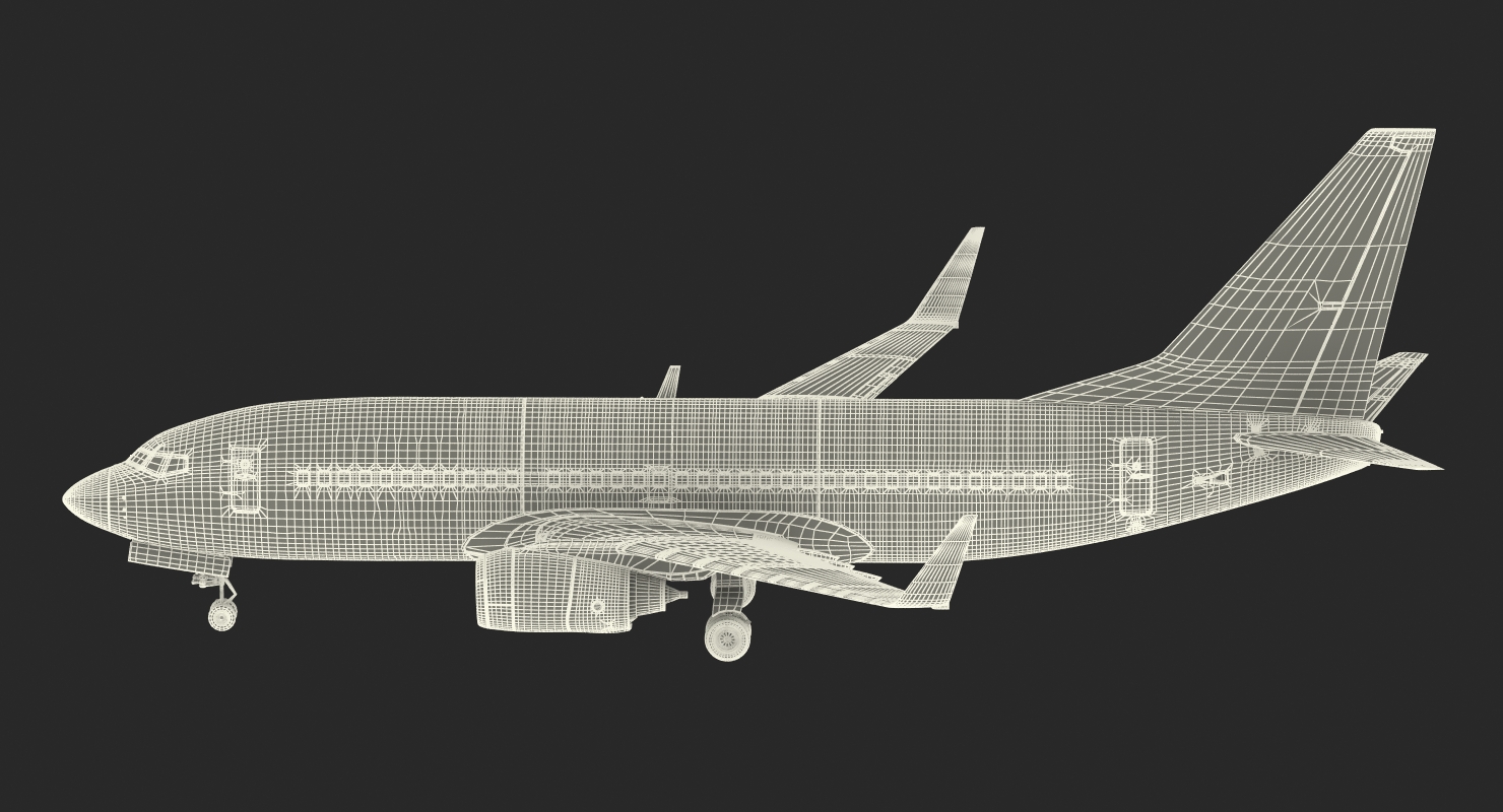Boeing 737 700 American Airlines 3D