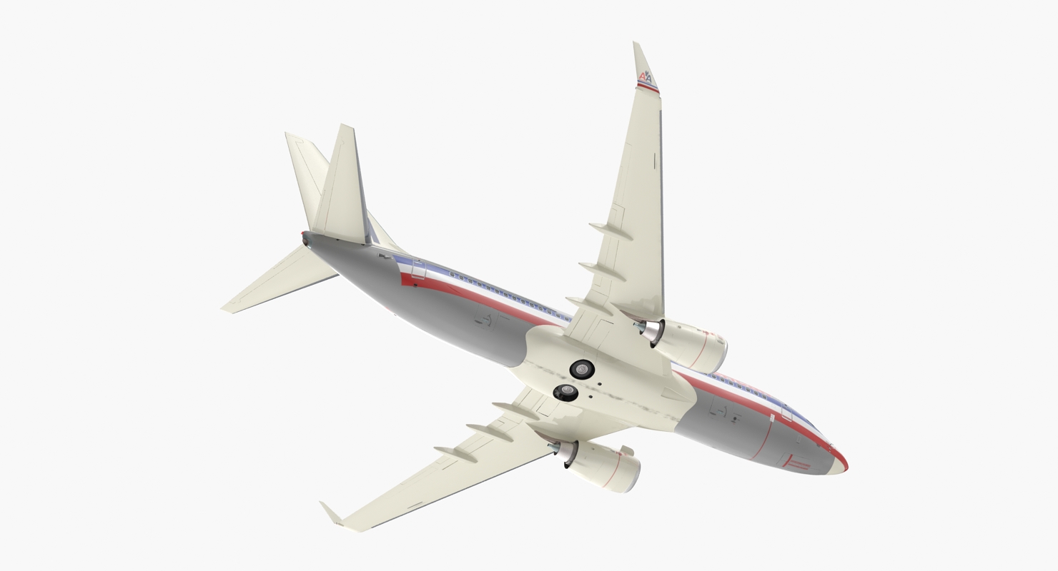Boeing 737 700 American Airlines 3D