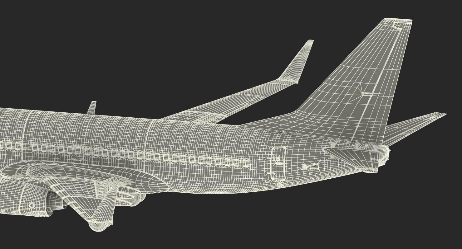 Boeing 737 700 American Airlines 3D